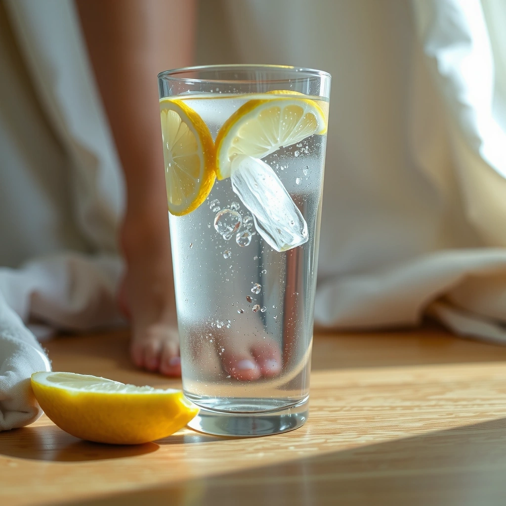 Woda z cytryną